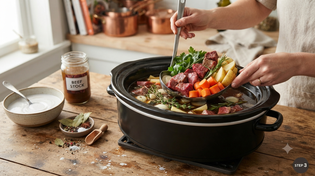 beef massaman curry slow cooker recipe steps (5)