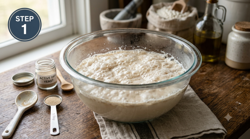 Crusty Italian Bread Recipe (1)