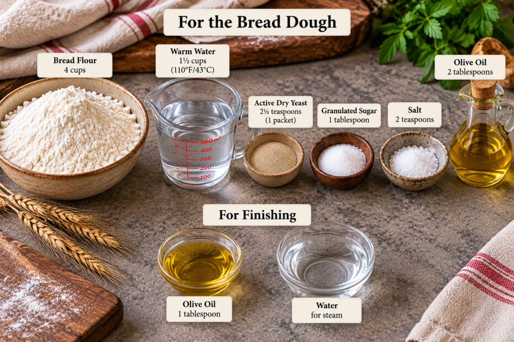 Crusty Italian Bread Recipe (1)