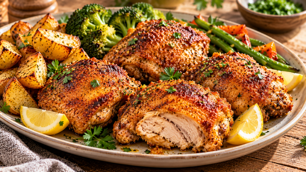 Air Fryer Chicken Thighs Recipe