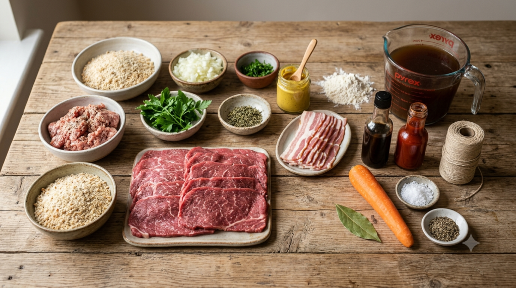 Beef Olives Recipe Ingredients
