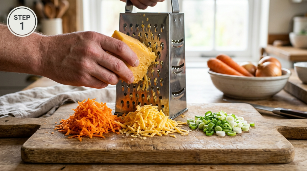 Cheese Savoury Sandwich Recipe Step (1)