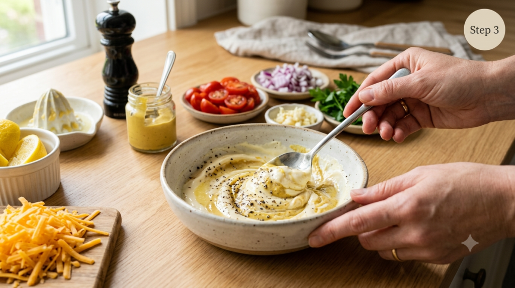 Cheese Savoury Sandwich Recipe Step (2)