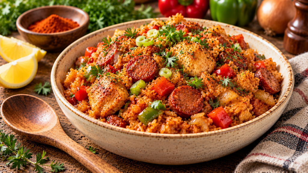Chicken and Chorizo Jambalaya Recipe