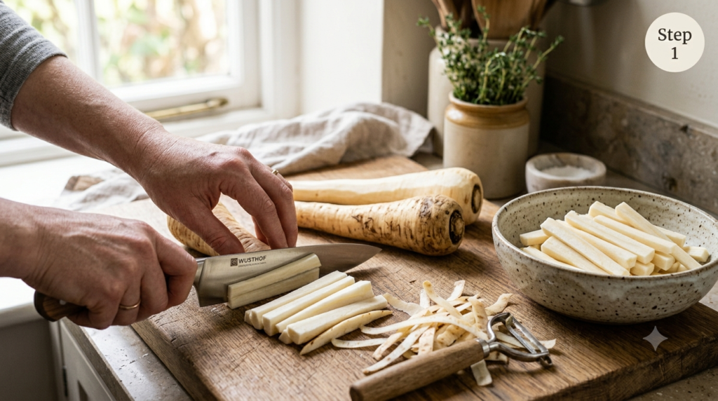 Honey Roast Parsnips Recipe Step (2)