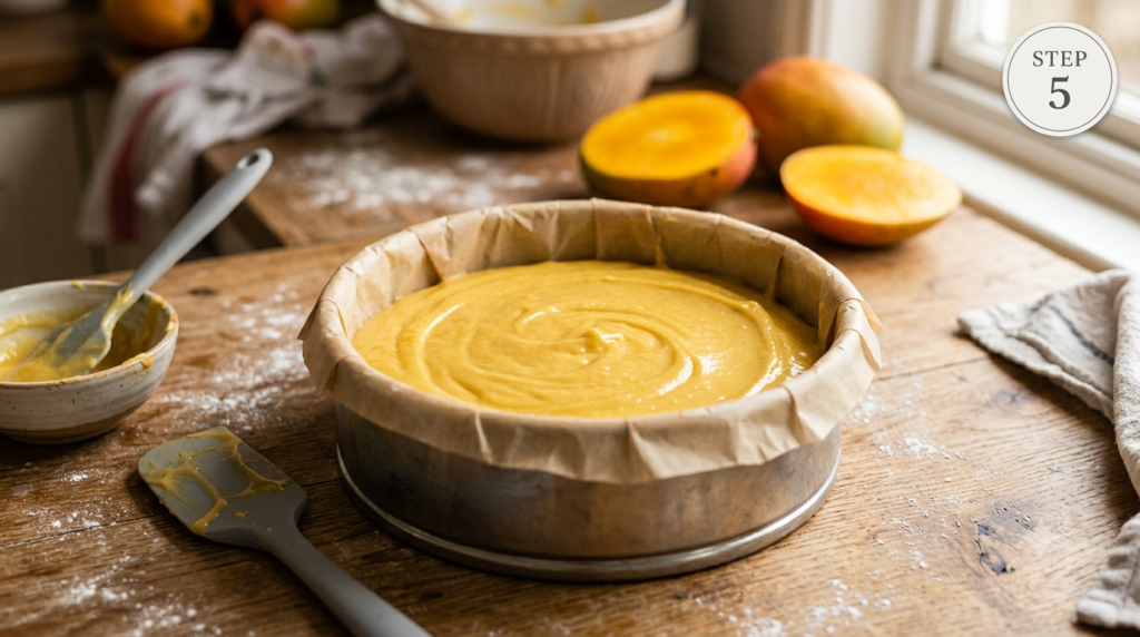 Mango Cake Recipe Step (3)