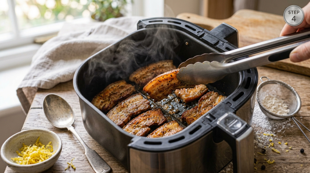 Pork Belly Slices Air Fryer Recipe Step (2)
