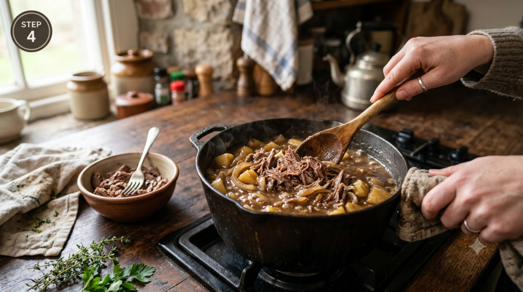 Scottish Stovies Recipe Step (2)