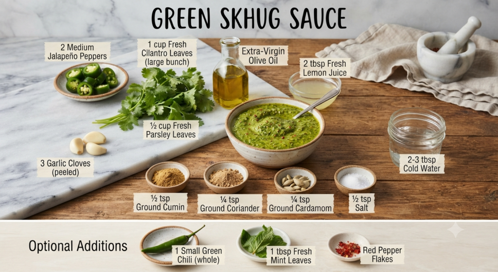 Skhug Cava Recipe Ingredients