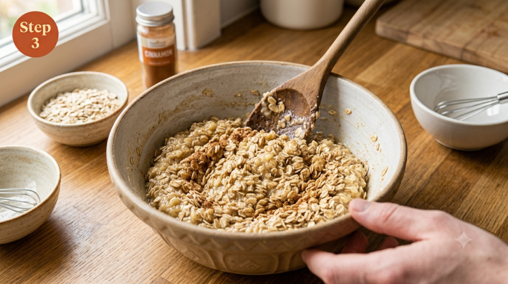 Toddler Flapjack Recipe Step (3)