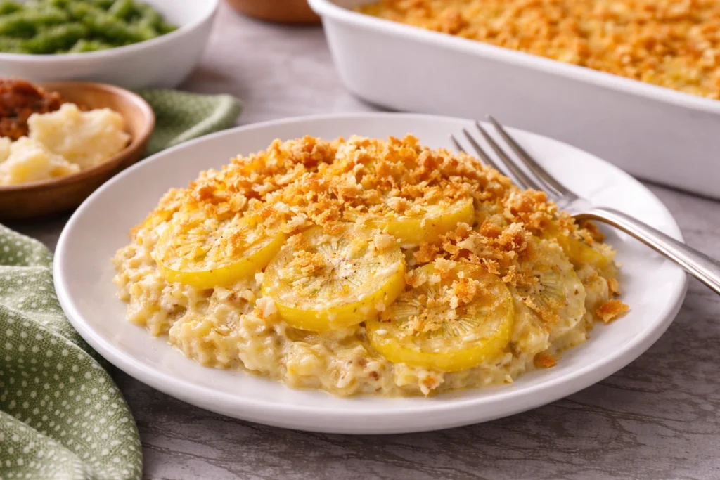 Cracker Barrel 3 Cheese Squash Casserole Recipe