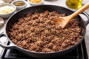 Garlic Parmesan Cheeseburger Bombs