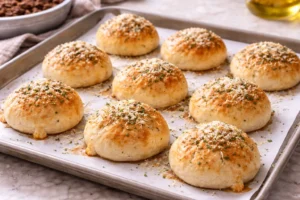 Garlic Parmesan Cheeseburger Bombs