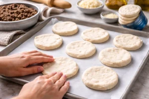 Garlic Parmesan Cheeseburger Bombs