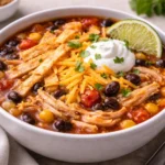 On the Border Chicken Tortilla Soup Recipe