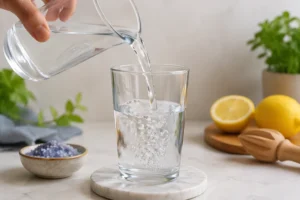 Blue Salt Trick Recipe (Step 1: Prepare Water)