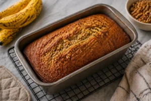 Chrissy Teigen Banana Bread Recipe (Step 4: Bake Perfectly)