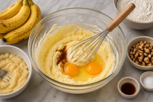 Chrissy Teigen Banana Bread Recipe (Step 1: Prepare Batter)