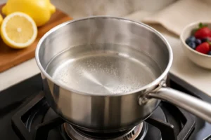 Gelatin Weight Loss Recipe (Step 1: Heat the Water)