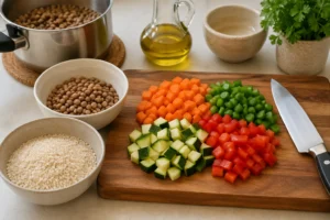 Human Kibble Recipe Step 1: Prepare Ingredients