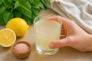 Natural Mounjaro Recipe Step 5: Drink Fresh