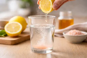 Oprah Pink Salt Recipe (Step 3: Add Lemon Juice)