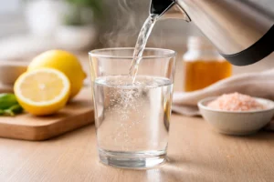 Oprah Pink Salt Recipe (Step 1: Warm the Water)