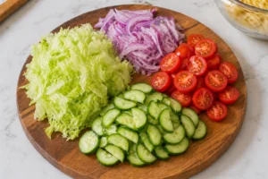 Pasta House Salad Recipe Step 2 Prepare Vegetables