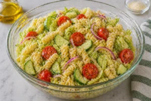Pasta House Salad Recipe Step 5 Chill and Serve