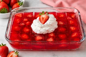 Pink Gelatin Recipe: Serve and Enjoy
