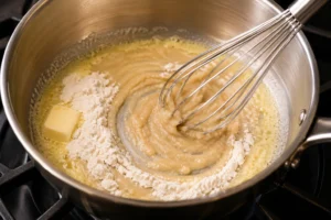 Popeyes Gravy Recipe Step 1: Prepare Base