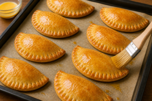 Beef and Cheese Empanada Recipe Step 6 Bake or Fry