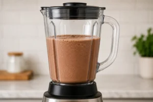 Blending Until Smooth and Creamy