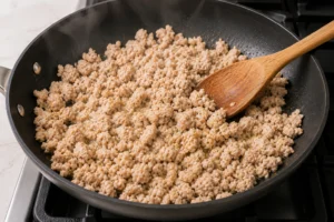 California Pizza Kitchen Lettuce Wraps Recipe Step 3 Cook the Protein