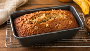 Cooling Fresh Banana Nut Bread