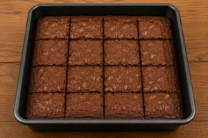 Cooling and Slicing Brownies