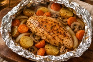 Cracker Barrel Campfire Chicken Recipe Step 6 Rest and Serve