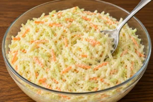 Finished Sonny’s BBQ Style Coleslaw
