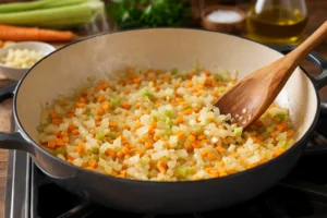 Gordon Ramsay’s Spaghetti Bolognese Recipe Step 1 Prepare the Base