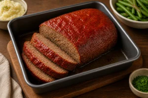 Joanna Gaines Meatloaf Recipe Step 6 Bake, Rest, and Serve
