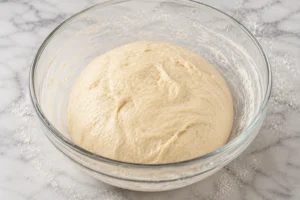 Mixing and Kneading Pretzel Dough