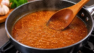 Simmering the Sauce