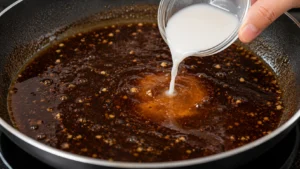 Thickening the Teriyaki Sauce