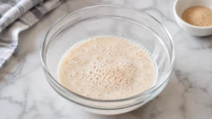 Activating Yeast for Mastoris Cheese Bread