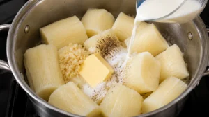 Adding Butter and Seasonings