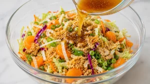 Adding Dressing to the Salad