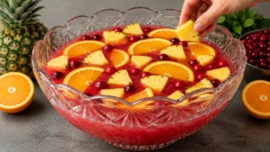 Adding Fruit Garnishes to Tito’s Punch