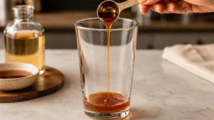 Adding Vanilla and Caramel Syrup