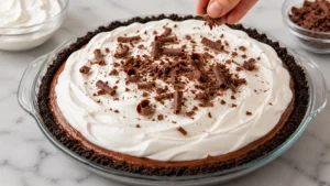 Adding Whipped Topping and Garnish