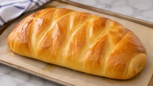 Baking the Cheese Bread